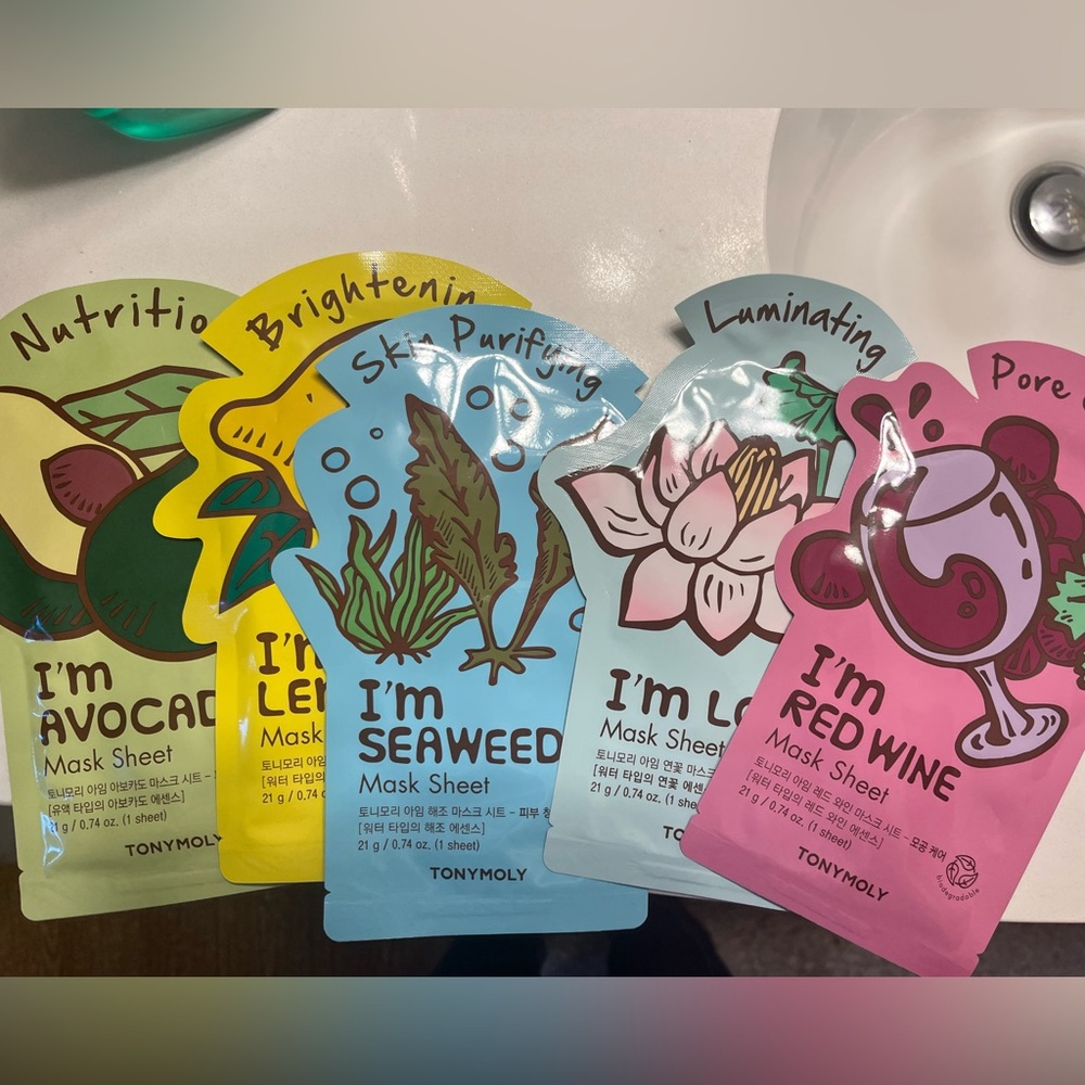 TONYMOLY face mask bundle